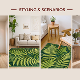 Stylish Rich Fern Decorative Accent(Green)