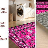 Artistic Cowgirl Vibe Floor Decor(Pink)