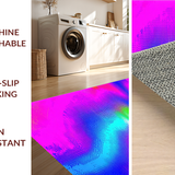 Bold Fluid Expressionist Motif(Blue)