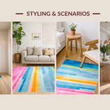 Dreamy Pastel Watercolor Waves(Blue)