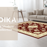 Graceful Intricate Border Accent(Red)