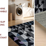 Elegant Black Tasseled Accent(Gray)