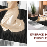 Trendy Black and White Camping Surface(Black)