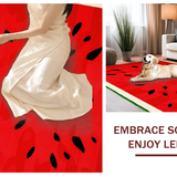 Playful Retro Citrus Motif(Red)