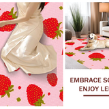 Charming Retro Strawberry Design(Pink)