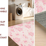 Charming Playful Character Motif(Pink)