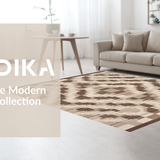 Contemporary Checkered Texture Appeal(Beige)