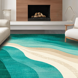 Chic Abstract Linear Composition(Green)