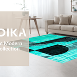 Contemporary Free form Abstract Aesthetic(Blue)