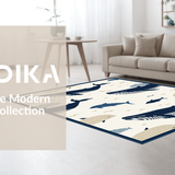 Distinctive Contemporary Whale Artwork(Beige)