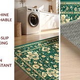 Chic Ogee Patterned Visual Appeal(Green)