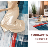 Eclectic Stained Abstract Motif(Gray)