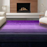 Ultra Soft Area Rug, Non Slip, Stain Resistant, Washable Area Rugs for Living Room, Bedroom, Abstract Gradient Ombre Aesthetic(Purple)