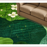 Earthy Floral Tapestry(Green)