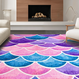 Vibrant Mermaid Scale Aesthetic(Pink)