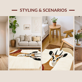 Chic Contemporary Wildlife Design(Beige)