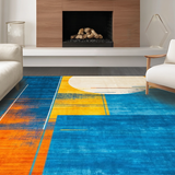 Elegant Color Splash Design(Blue)