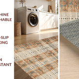 Ultra Soft Area Rug, Non Slip, Stain Resistant, Washable Area Rugs for Living Room, Bedroom, Vivid Textured Animal Print Style(Beige)