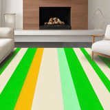 Contemporary Shaggy Green Delight(Green)