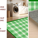 Elegant Green Plaid Arrangement(Green)