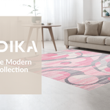 Vibrant Modern Abstract Flow(Pink)