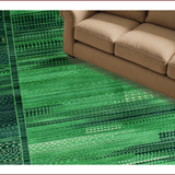 Ultra Soft Area Rug, Non Slip, Stain Resistant, Washable Area Rugs for Living Room, Bedroom, Modern Moss Aesthetic Bathroom Washable Mat(Green)