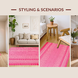 Bold Fun Shape Design(Pink)