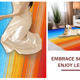 Contemporary Colorful Ombre Design(Red)