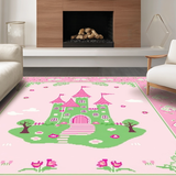 Charming Cartoon Wonderland Motif(Pink)