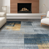 Elegant Navy and Gold Tiled Design(Gray)