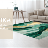 Vibrant Modern Shapes(Green)
