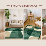 Elegant Geometric Coastal Aesthetic(Green)