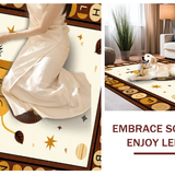 Ultra Soft Area Rug, Non Slip, Stain Resistant, Washable Area Rugs for Living Room, Bedroom, Delightful Animal Themed Decor(Beige)