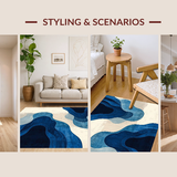 Distinctive Layered Ogee Style(Blue)