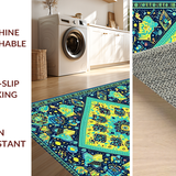 Contemporary Ethnic Medallion Style(Blue)