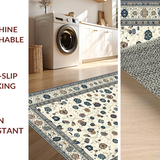Ultra Soft Area Rug, Non Slip, Stain Resistant, Washable Area Rugs for Living Room, Bedroom, Contemporary Gentle Animal Imagery(Beige)