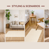 Chic Abstract Sisal(Beige)