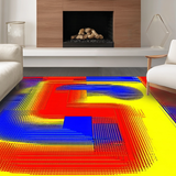 Expressive Round Abstract Palette(Blue)