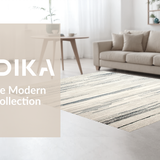 Chic Creamy Striped Aesthetic(Gray)