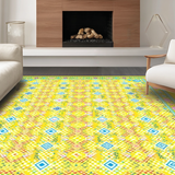 Cheerful Colorful Geometric Artwork(Yellow)