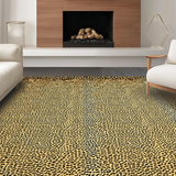Ultra Soft Area Rug, Non Slip, Stain Resistant, Washable Area Rugs for Living Room, Bedroom, Dynamic Animal Print Visual Charm(Beige)