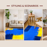 Colorful Contemporary Artistic Design(Blue)