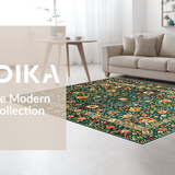 Trendy Colorful Petal Design(Green)