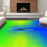 Artistic Whirling Color Spectrum(Blue)