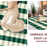 Charming Vintage Checked Aesthetic(Green)