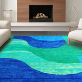 Eclectic Curvilinear Design Palette(Blue)