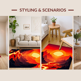 Playful Fantasy Adventure Scene(Red)