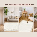 Unique Off White Layered Design(Beige)