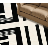 Striking Monochrome Striped Aesthetic(Black)