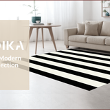 Chic Geometric Black and White(Black)